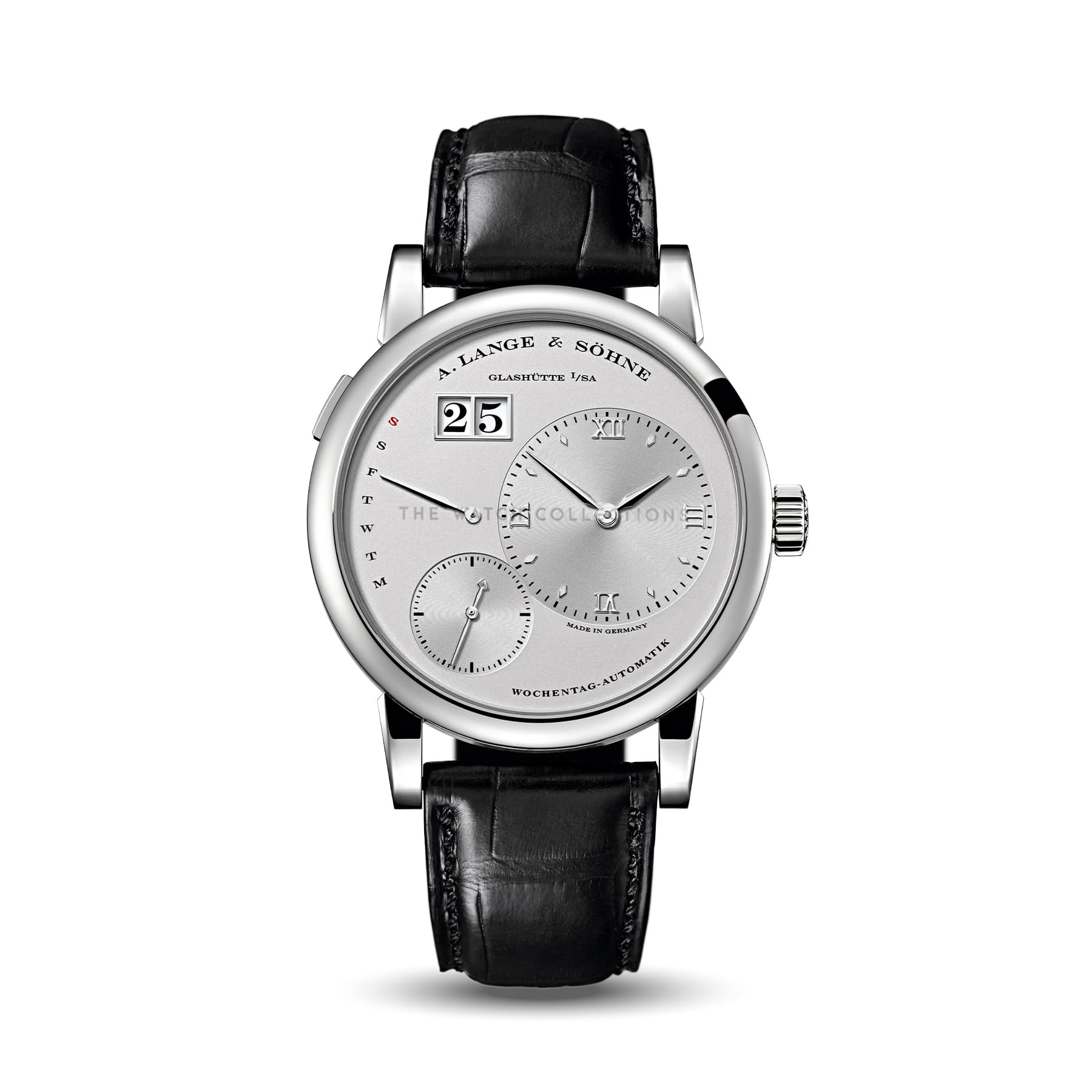 320.025 Glashutte Lange 1 Daymatic Platinum (Pre-owned 2012)