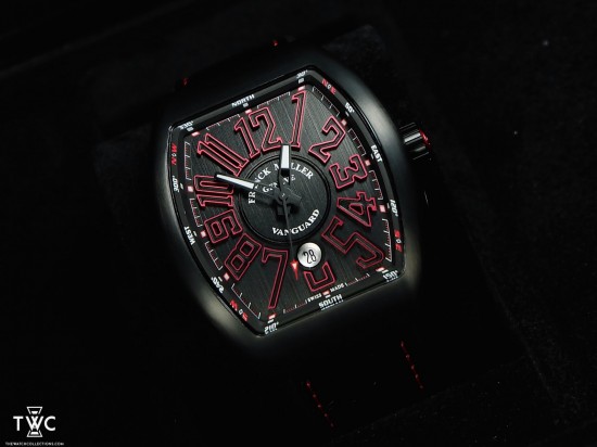 Franck muller online vanguard red