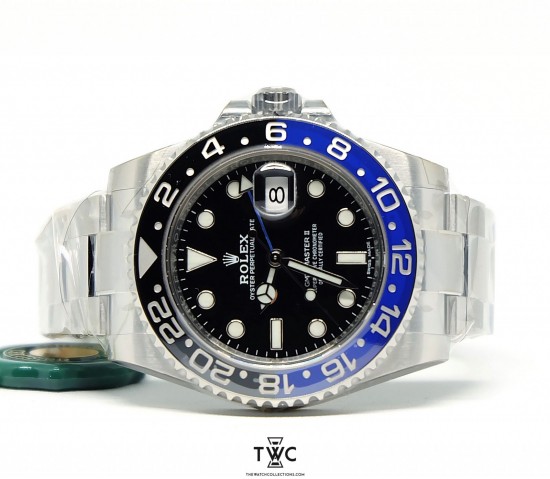 rolex gmt master 2 blue black