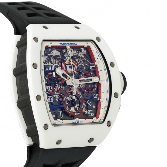 Richard Mille RM011 WHITE CERAMIC ASIA EDITION