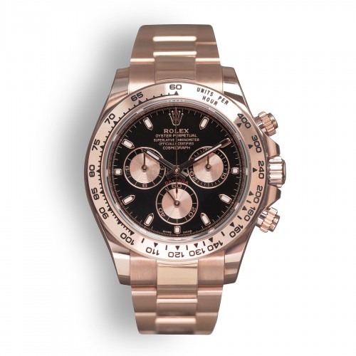 116505 Daytona Everose Gold Black Dial 40mm (Pre-owned 2019)