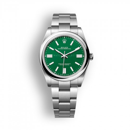 124300 Oyster Perpetual 41 Green Dial (New 2022)