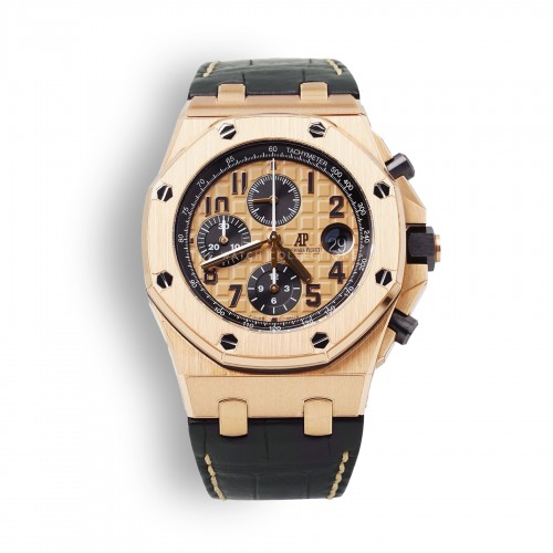 26470OR Royal Oak Offshore Chrono Rose Gold 'Honey' (Pre-owned 2015)