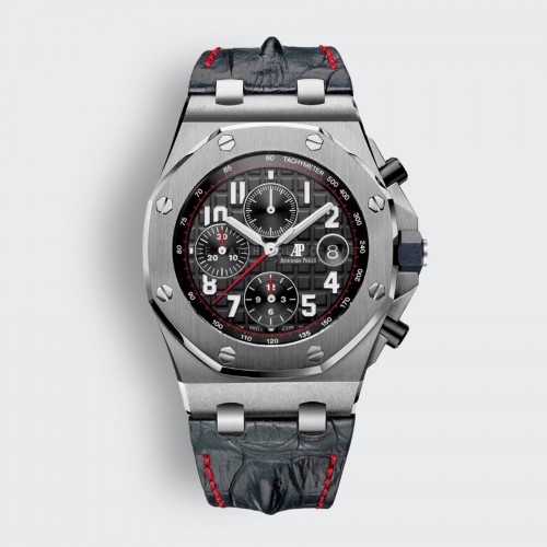 26470ST Royal Oak Offshore Chrono 'Black Red' (Pre-owned 2015)