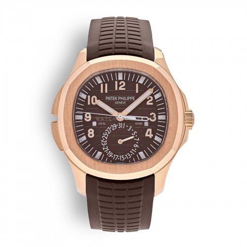 5164R Aquanaut Traveltime Rose Gold (Pre-owned)