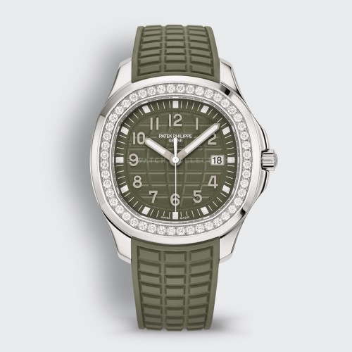 5267/200A Aquanaut Diamond Bezel Quartz Green (New 2024)