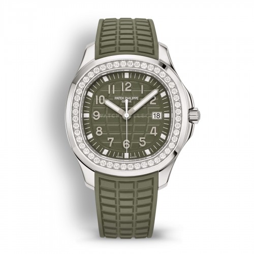 5267/200A Aquanaut Diamond Bezel Quartz Green (New 2024)