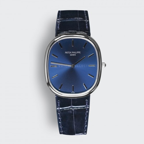 5738P Golden Ellipse Platinum Blue Dial (Brand New 2025)