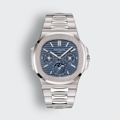 5740/1G Nautilus Perpetual Calendar White Gold Blue Dial (New 2023)