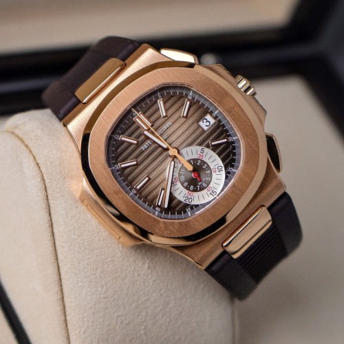 NAUTILUS CHRONOGRAPH ROSE GOLD 5980R