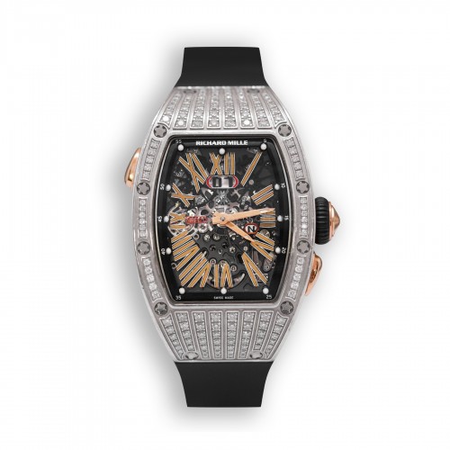 RM037 White Gold Medset Factory Diamond (Pre-owned 2015)