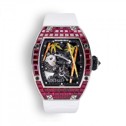 RM26-01 Tourbillon Panda Rubies Unique Piece (Pre-owned)