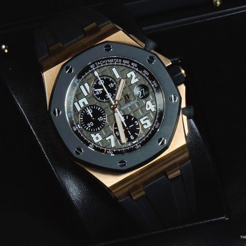 ROYAL OAK OFFSHORE RUBBERCLAD ROSE GOLD