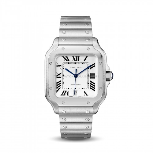 WSSA0018 Santos De Cartier Large White Roman (New 2025)